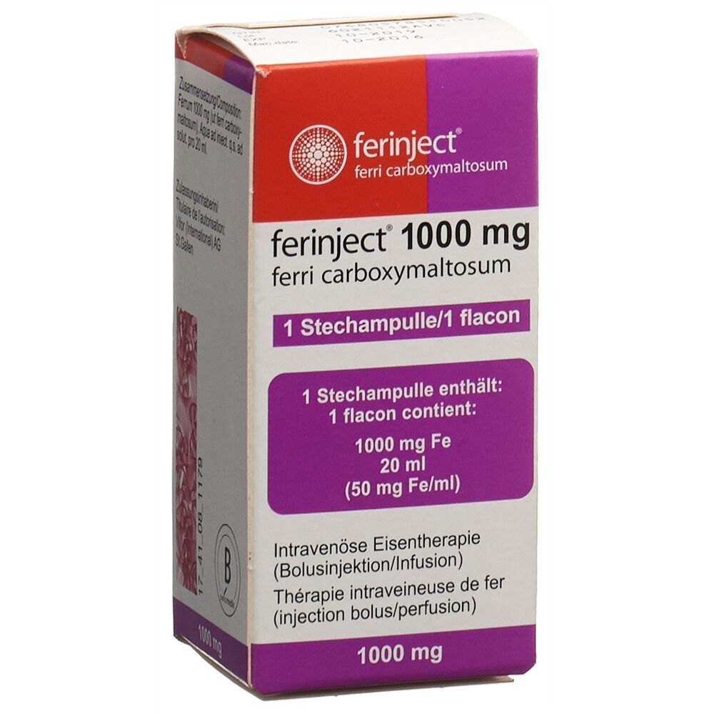 Ferinject 1000 Mg Injection