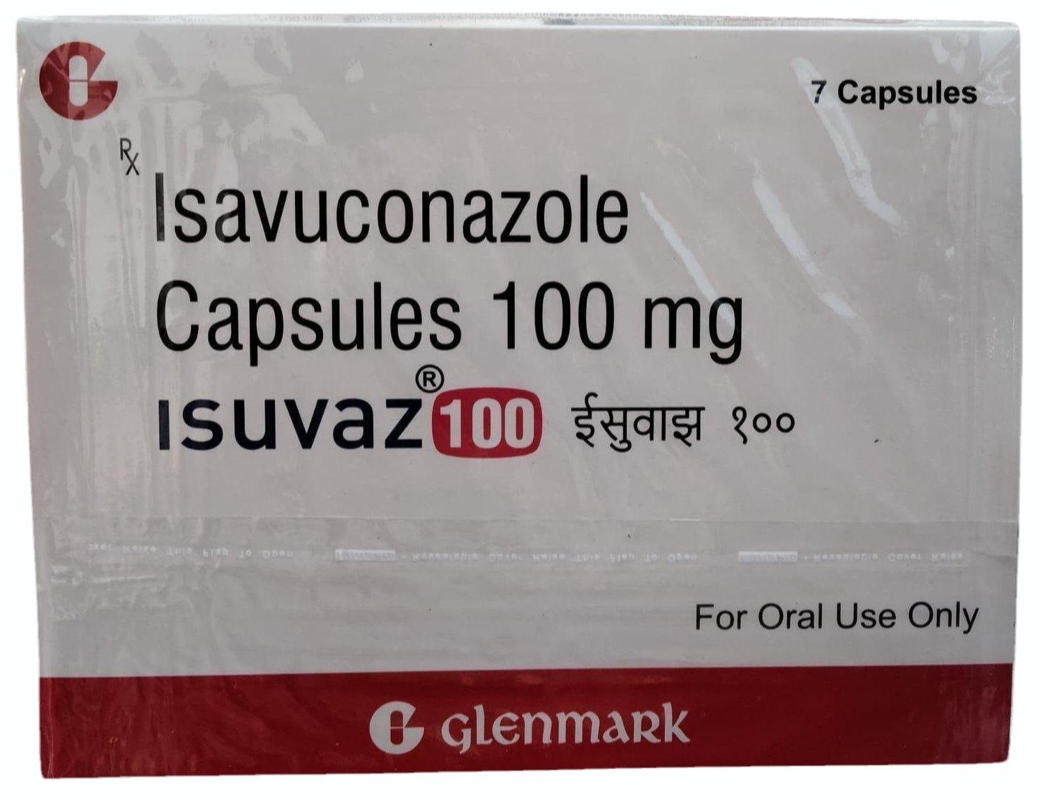 Isuvaz Isavuconazole Capsules 100 Mg