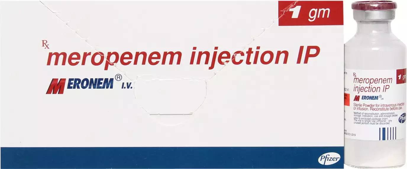 Meronem 1gm Of 1 Powder For Injection