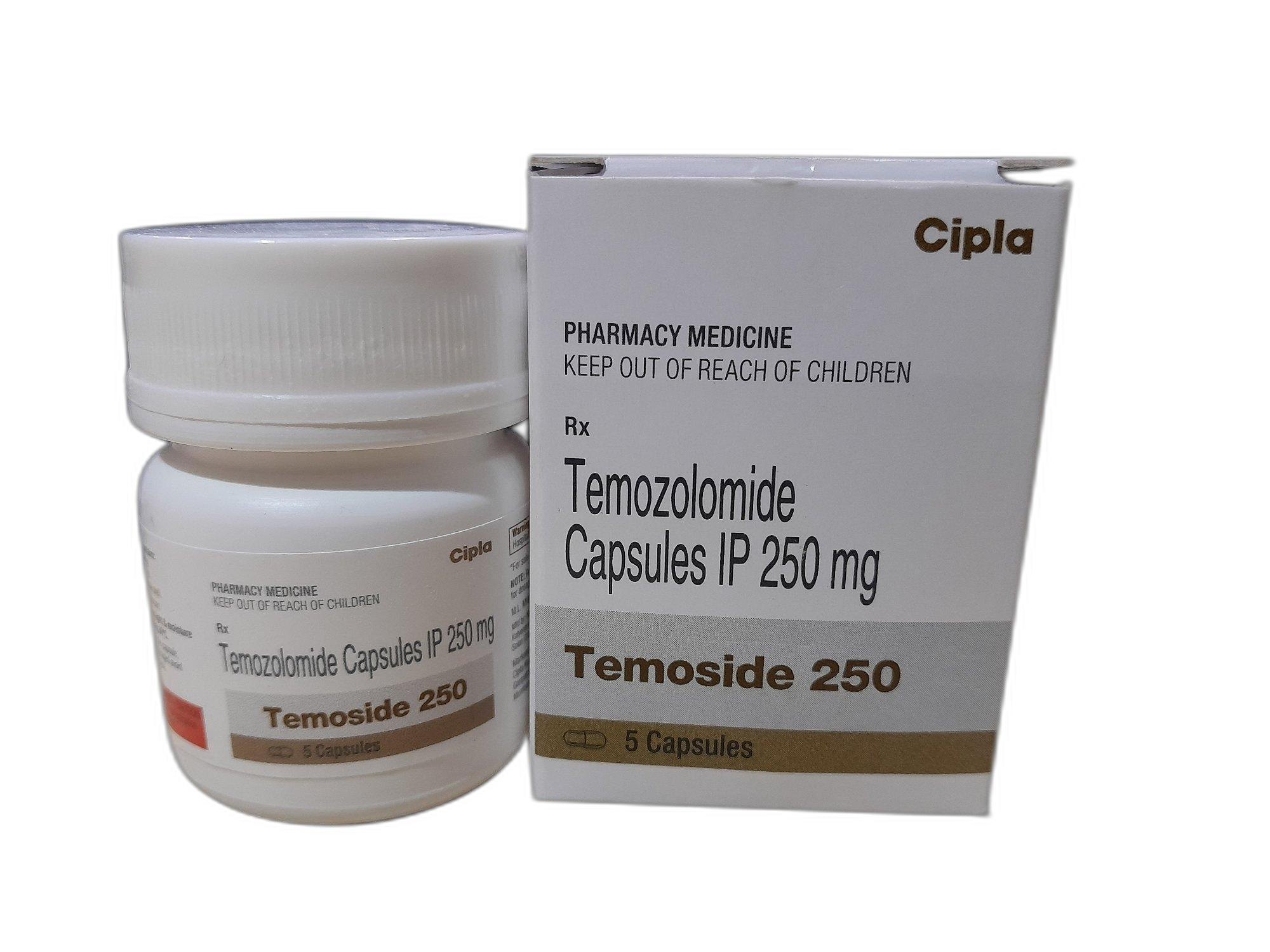 Temoside 250 Mg Caps